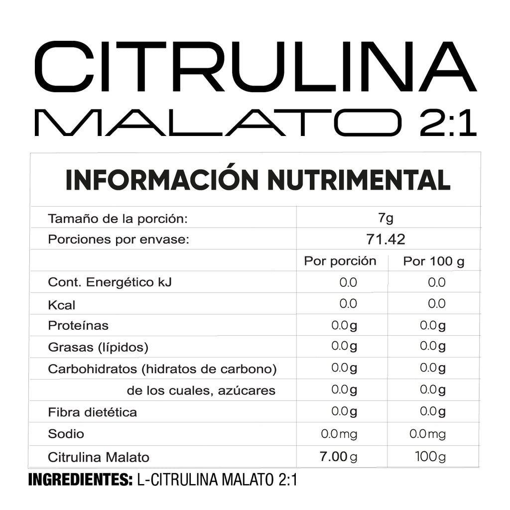 CITRULINA MALATO 2:1