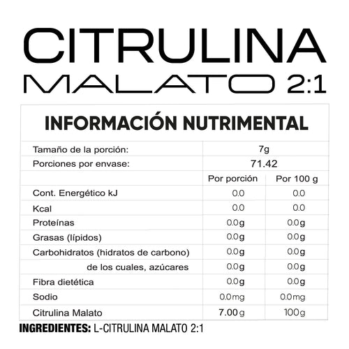 CITRULINA MALATO 2:1