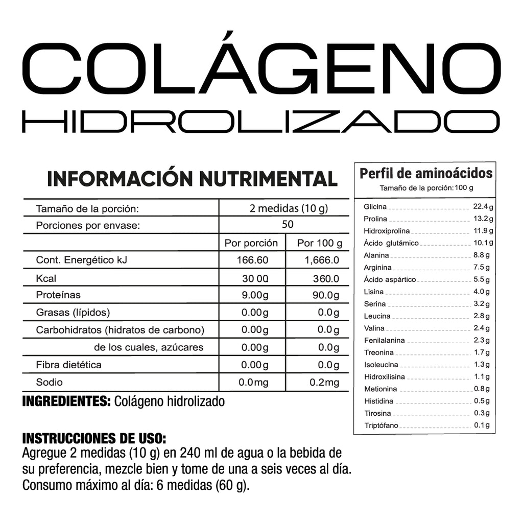COLAGENO HIDROLIZADO