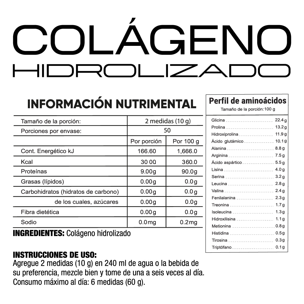 COLAGENO HIDROLIZADO