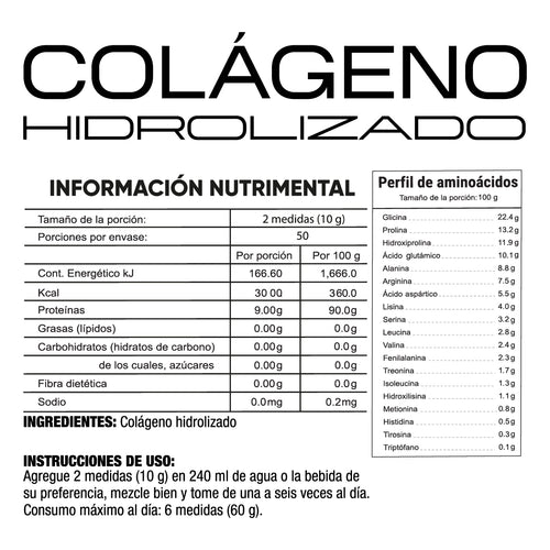 COLAGENO HIDROLIZADO
