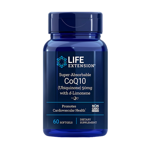 CoQ10 (UBIQUINONE) WITH d-LIMONENE