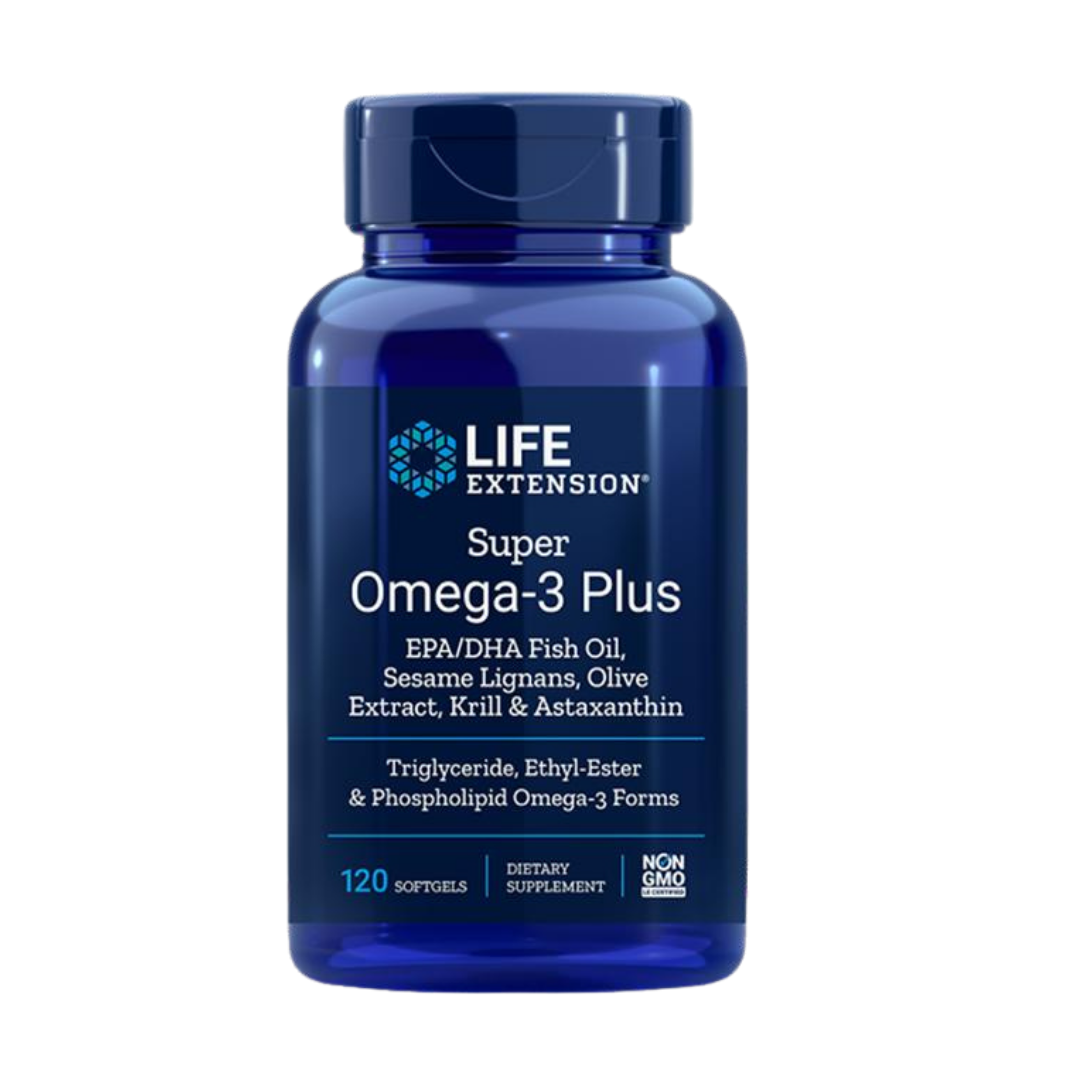 SUPER OMEGA-3 PLUS EPA/DHA FISH OIL, SESAME LIGNANS, OLIVE EXTRACT, KRILL & ASTAXANTHIN