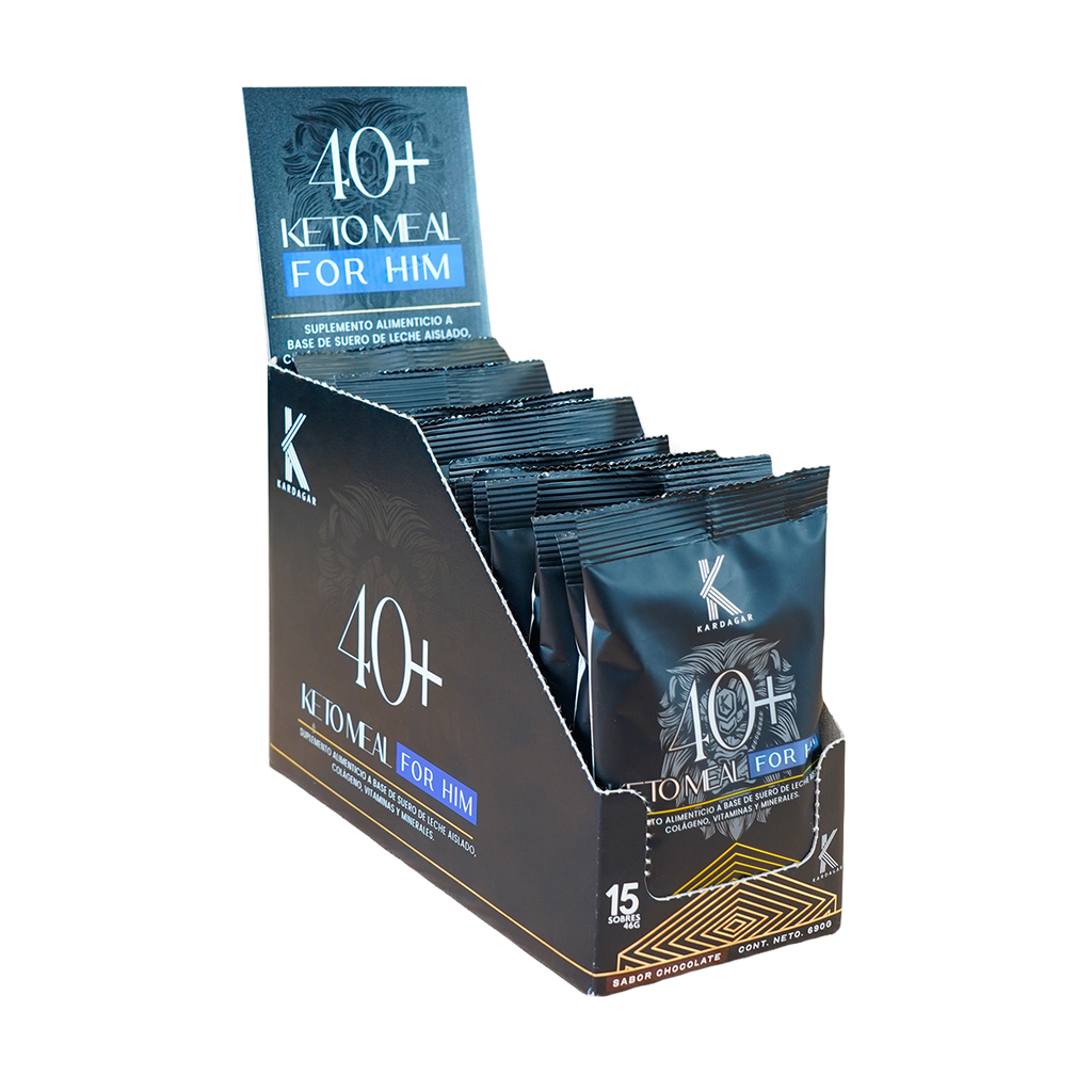 KARDAGAR 40+ KETO MEAL for HIM (15 Sobres)