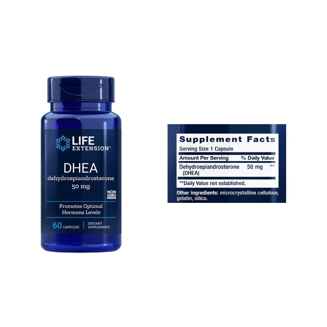 DHEA (DEHYDROEPIANDROSTERONE) 50 mg