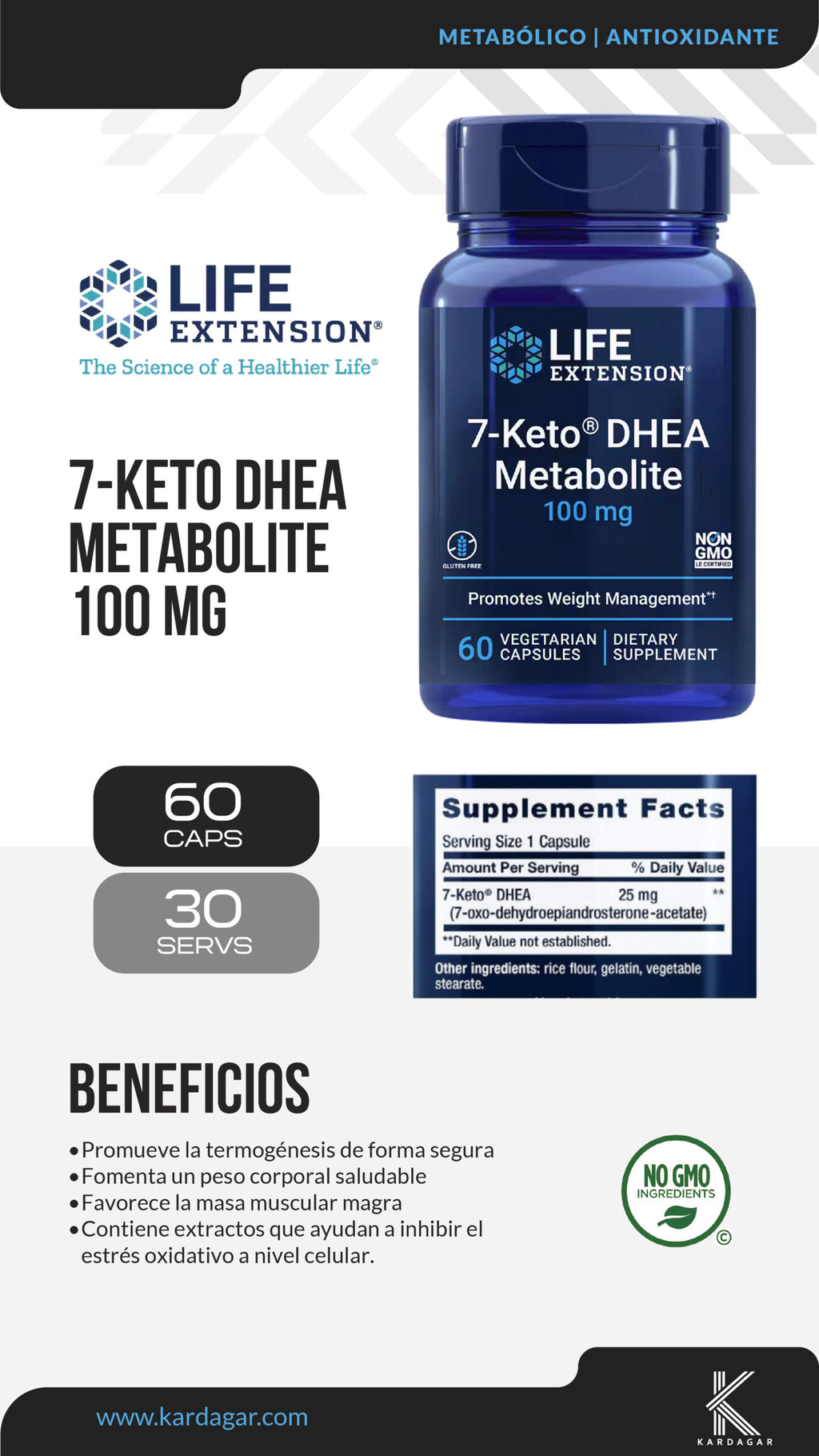 7-KETO® DHEA METABOLITE