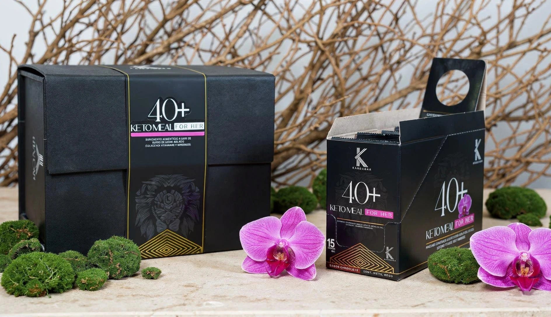KARDAGAR 40+ KETO MEAL for HER (15 Sobres)