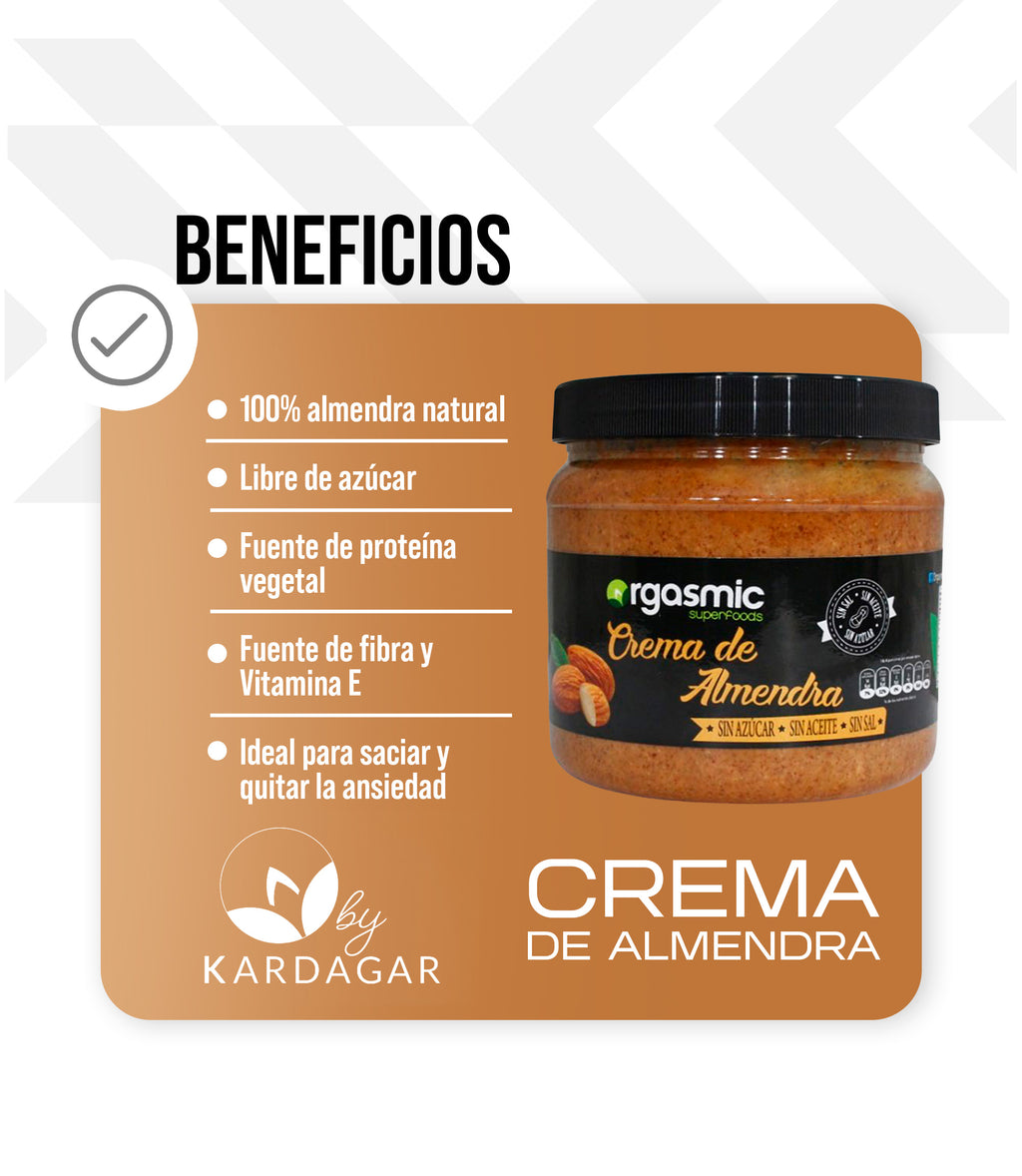 CREMA DE ALMENDRA 1 kg