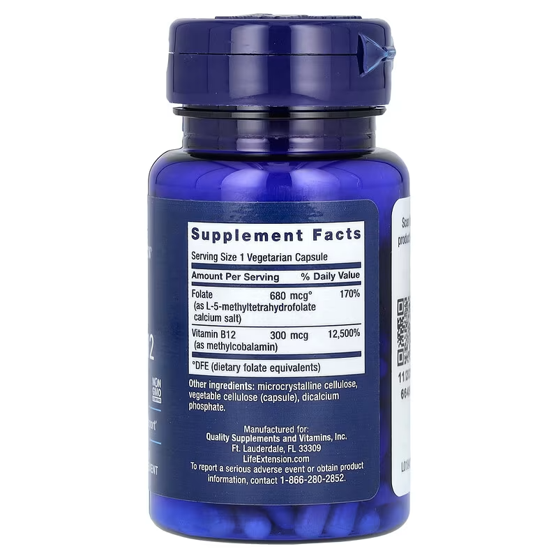 FOLATE & VITAMIN B12