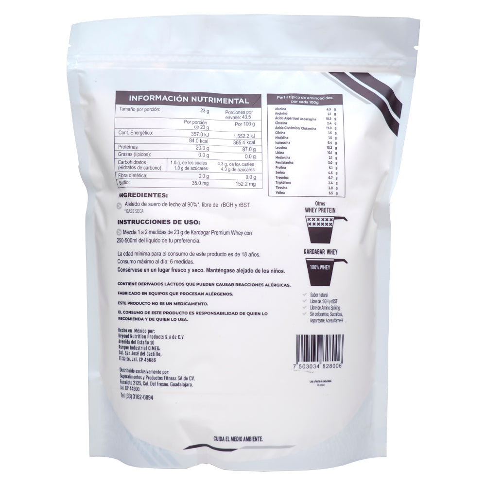 PREMIUM WHEY PROTEIN ZERO