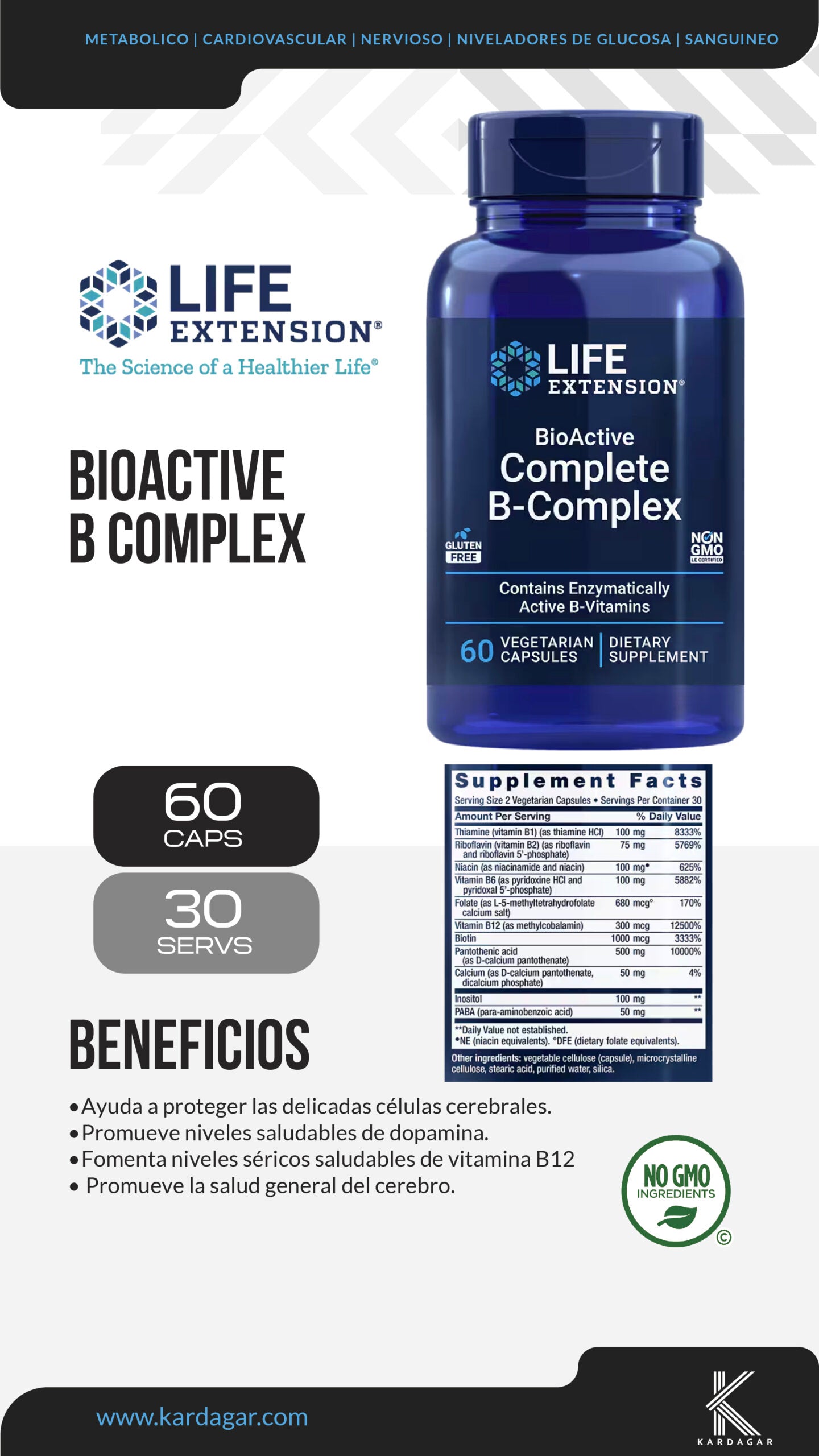 BIOACTIVE COMPLETE B-COMPLEX