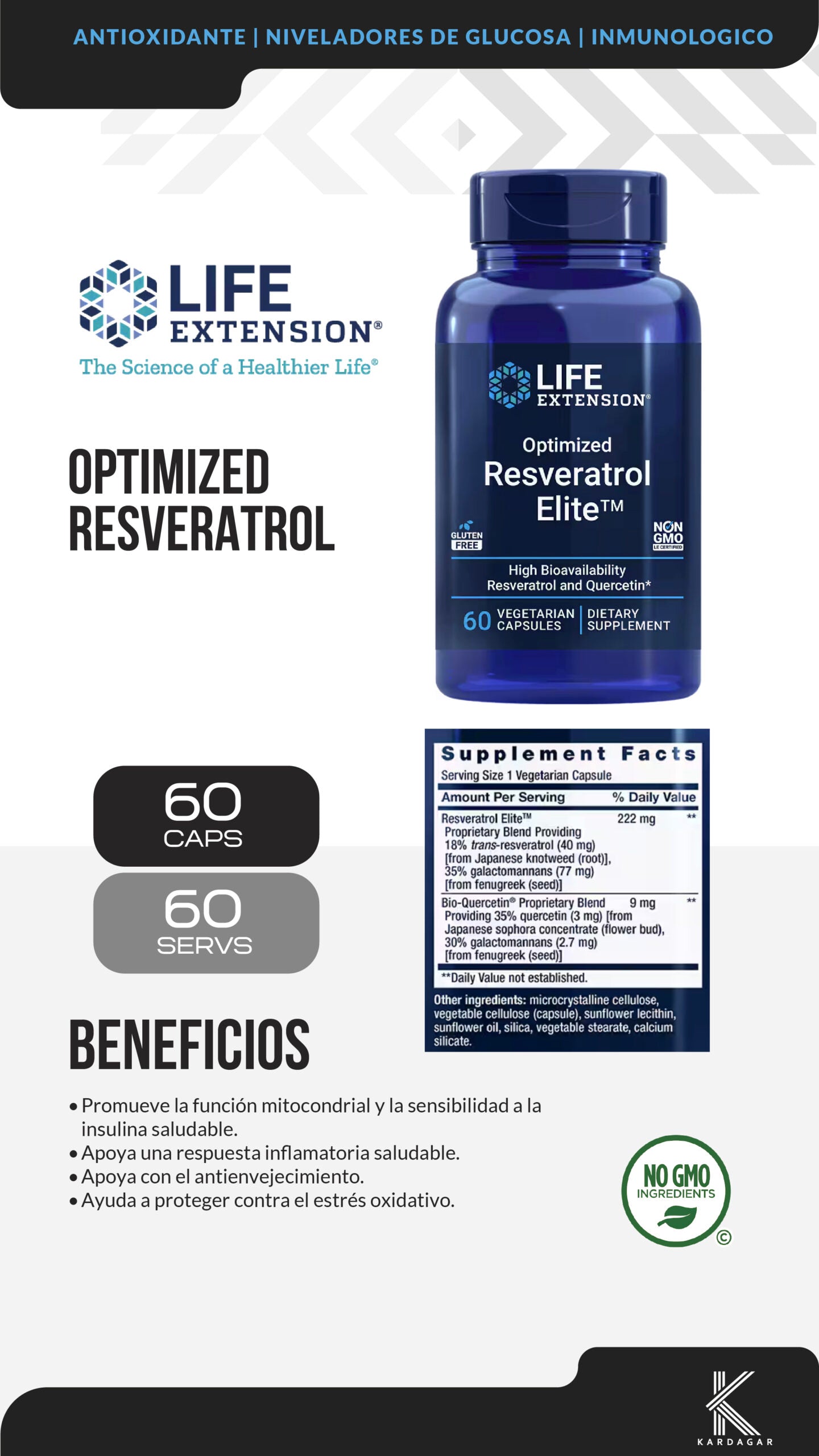 OPTIMIZED RESVERATROL ELITE™