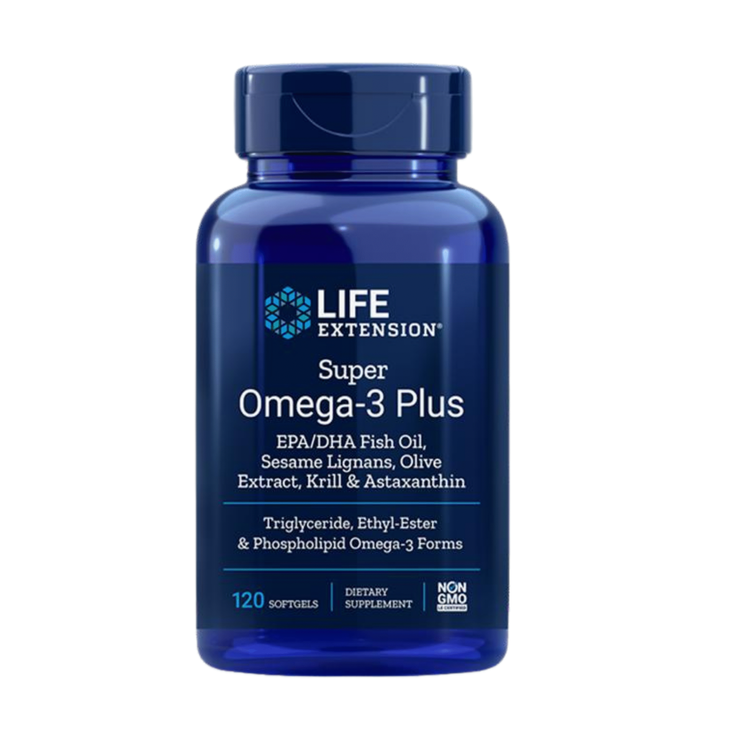 SUPER OMEGA-3 PLUS EPA/DHA FISH OIL, SESAME LIGNANS, OLIVE EXTRACT, KRILL & ASTAXANTHIN
