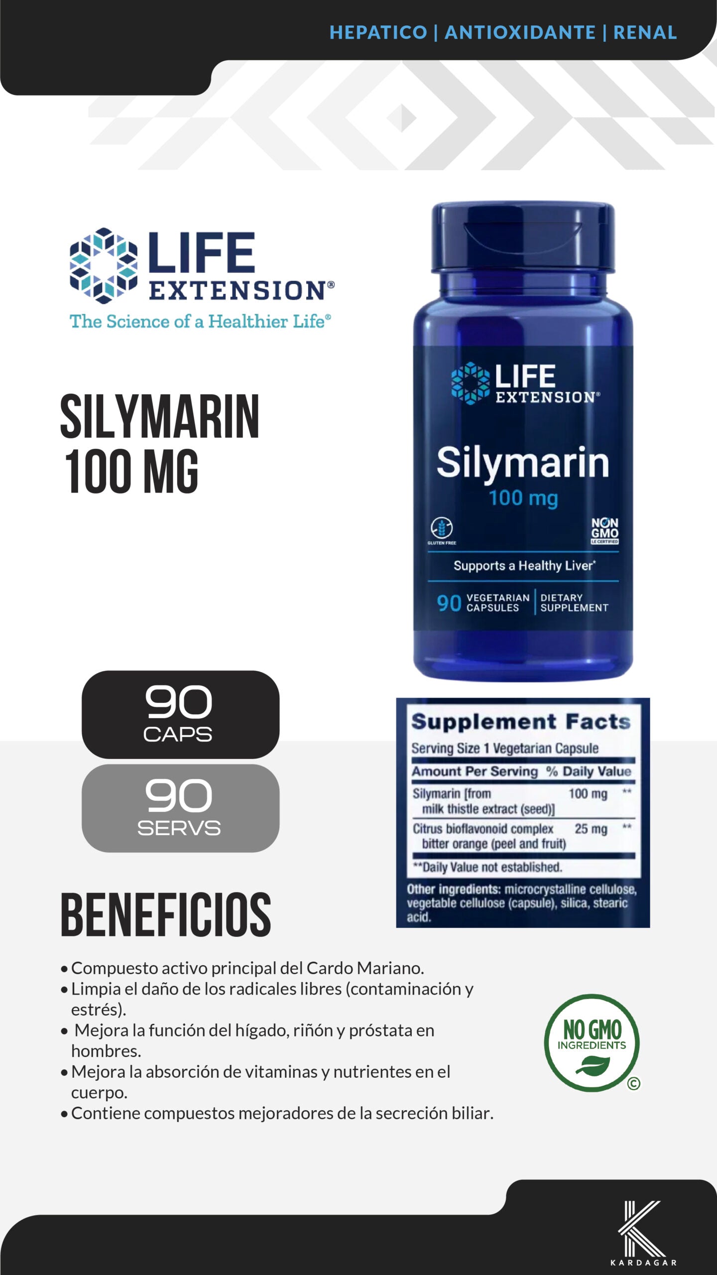 SILYMARIN 100 mg