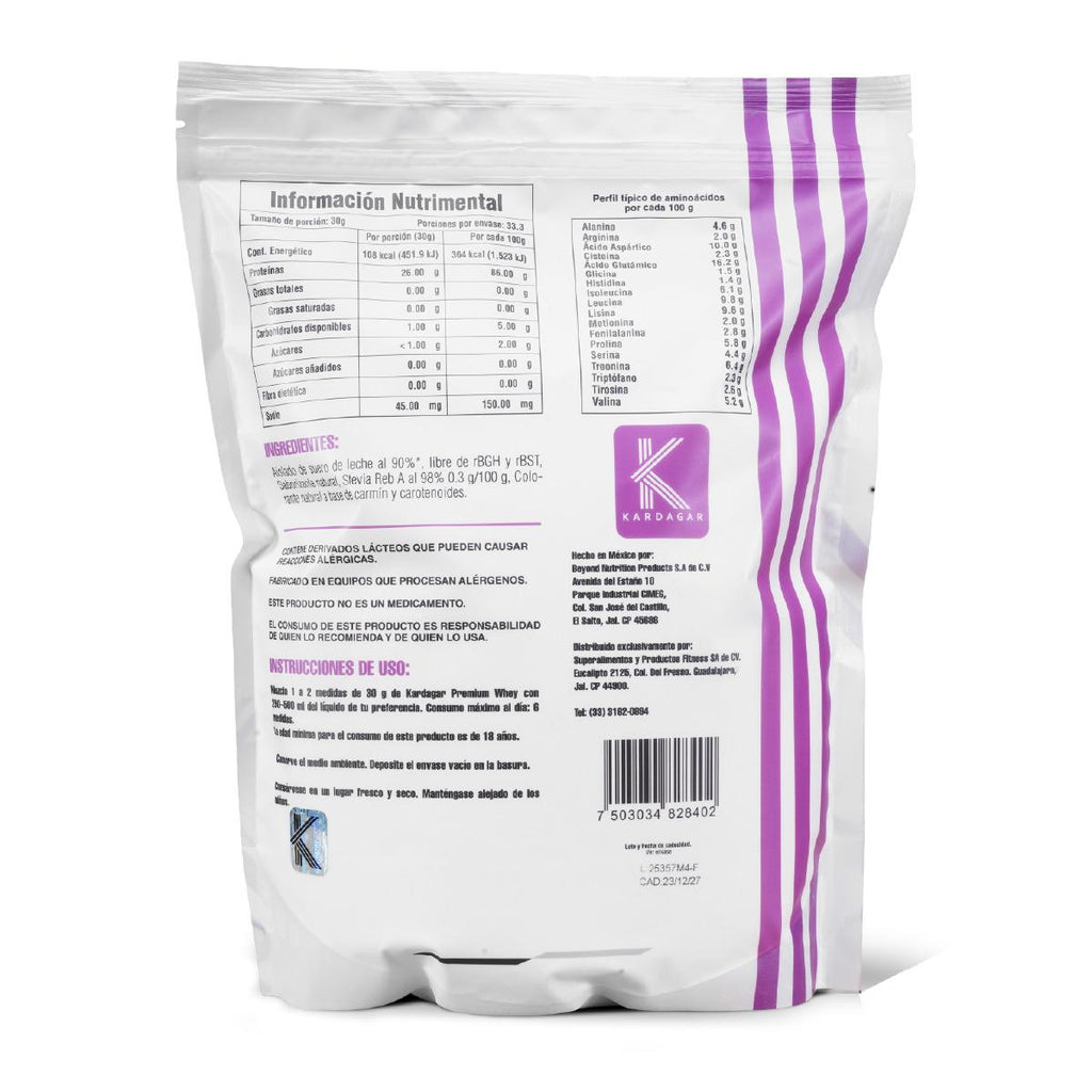 PREMIUM WHEY PROTEIN FRUTOS ROJOS