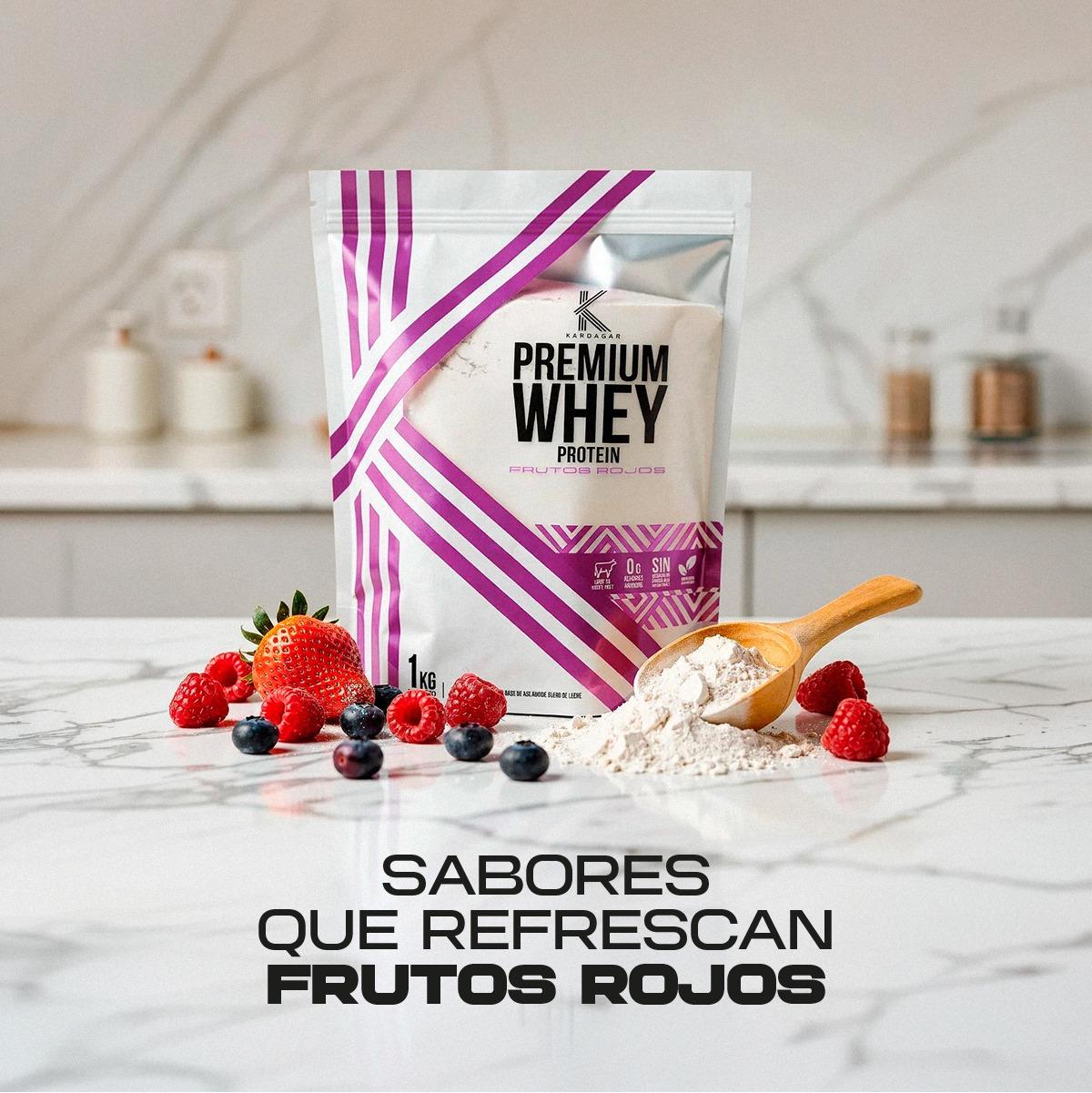 PREMIUM WHEY PROTEIN FRUTOS ROJOS