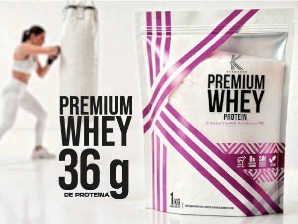 PREMIUM WHEY PROTEIN FRUTOS ROJOS