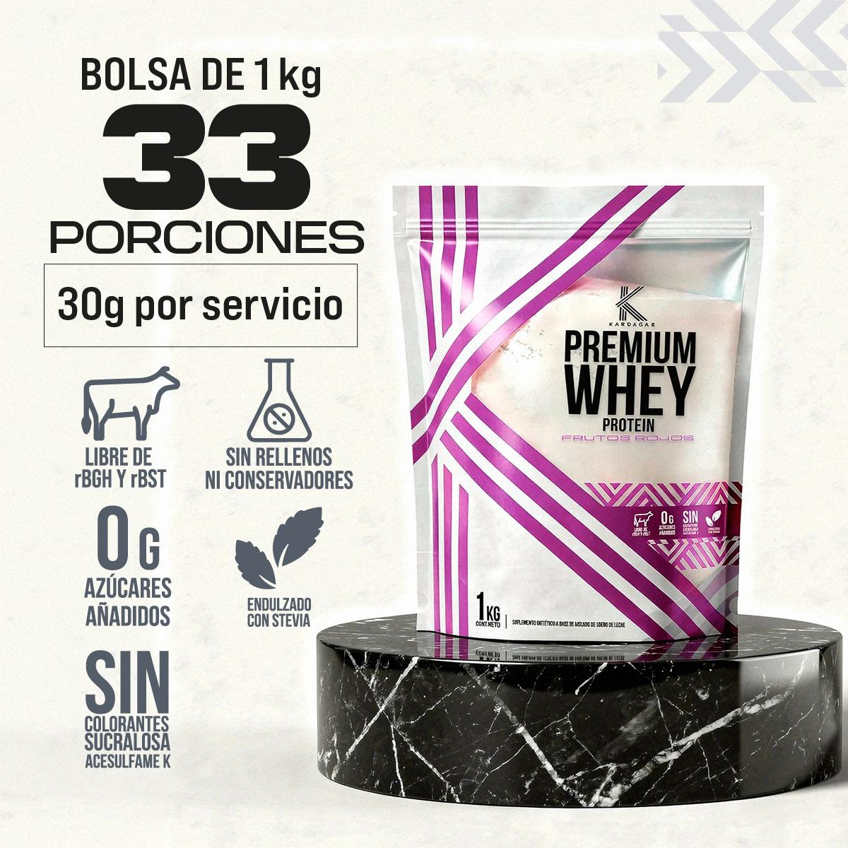 PREMIUM WHEY PROTEIN FRUTOS ROJOS