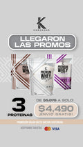 Pack 3 Proteínas Premium Whey