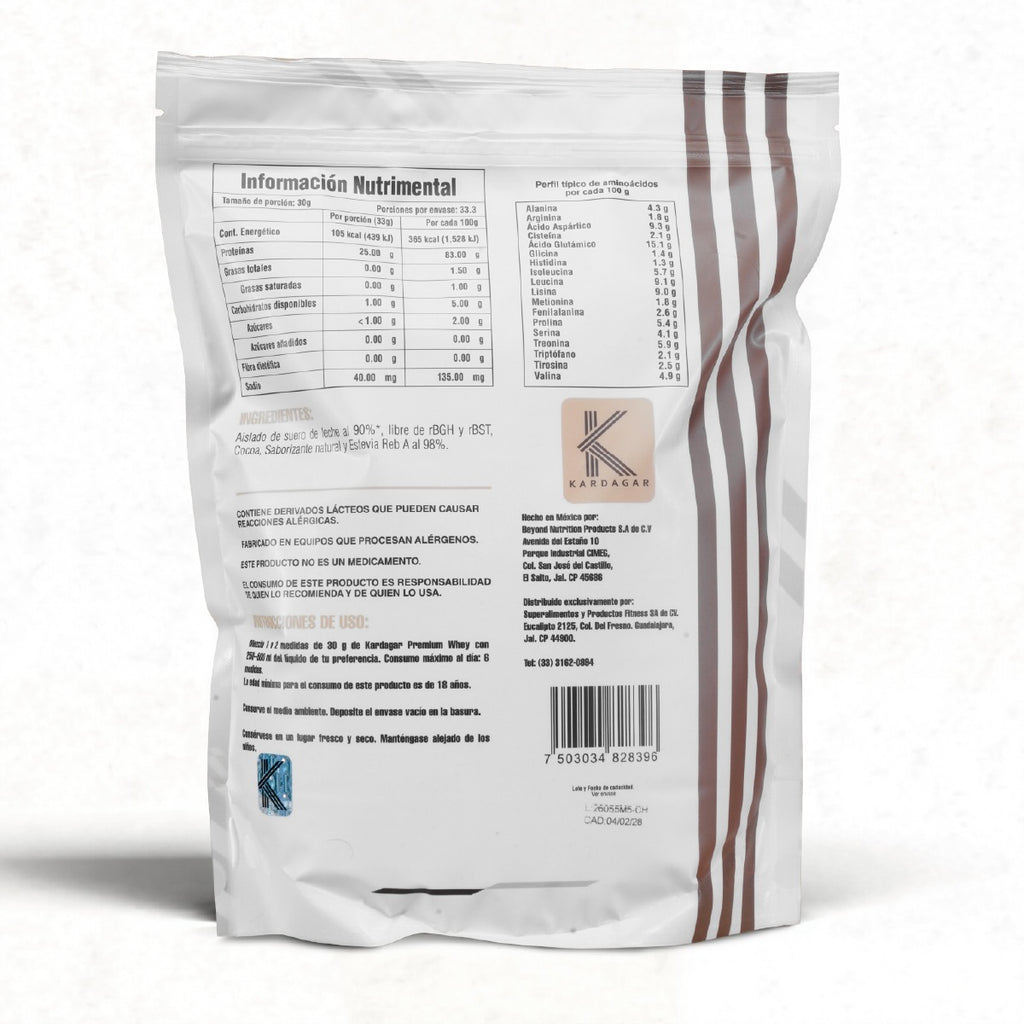 PREMIUM WHEY PROTEIN CHOCOLATE