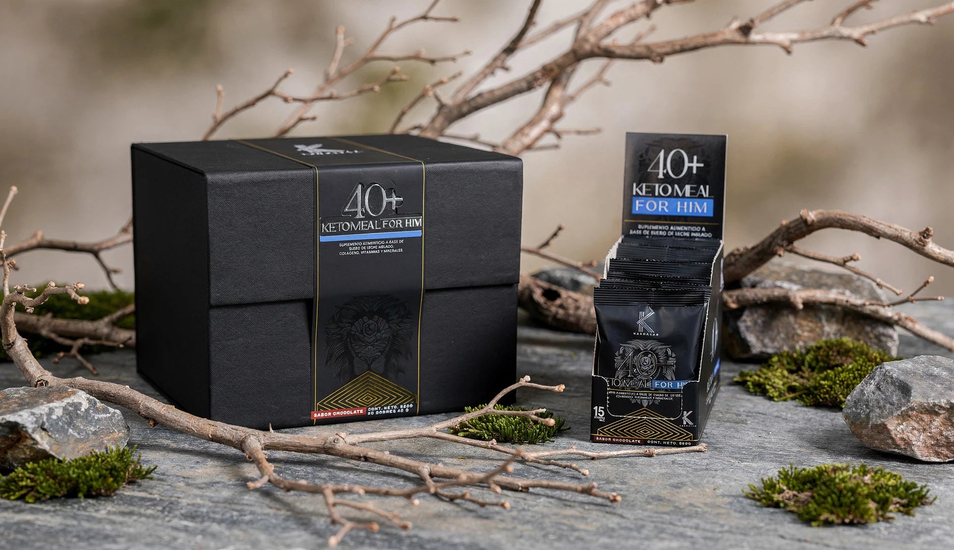 KARDAGAR 40+ KETO MEAL for HIM (15 Sobres)