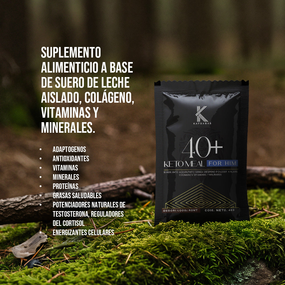 KARDAGAR 40+ KETO MEAL for HIM (20 Sobres)