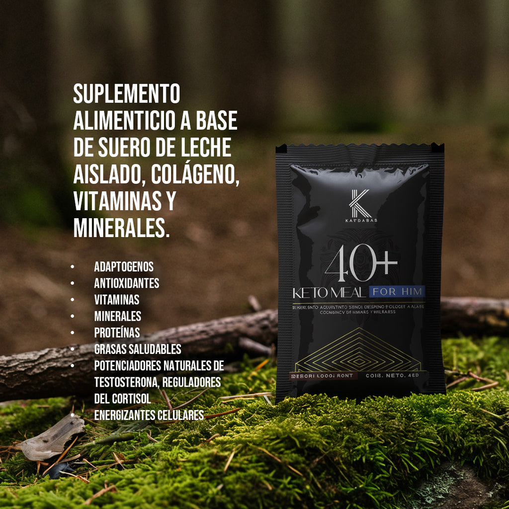 KARDAGAR 40+ KETO MEAL for HIM (15 Sobres)